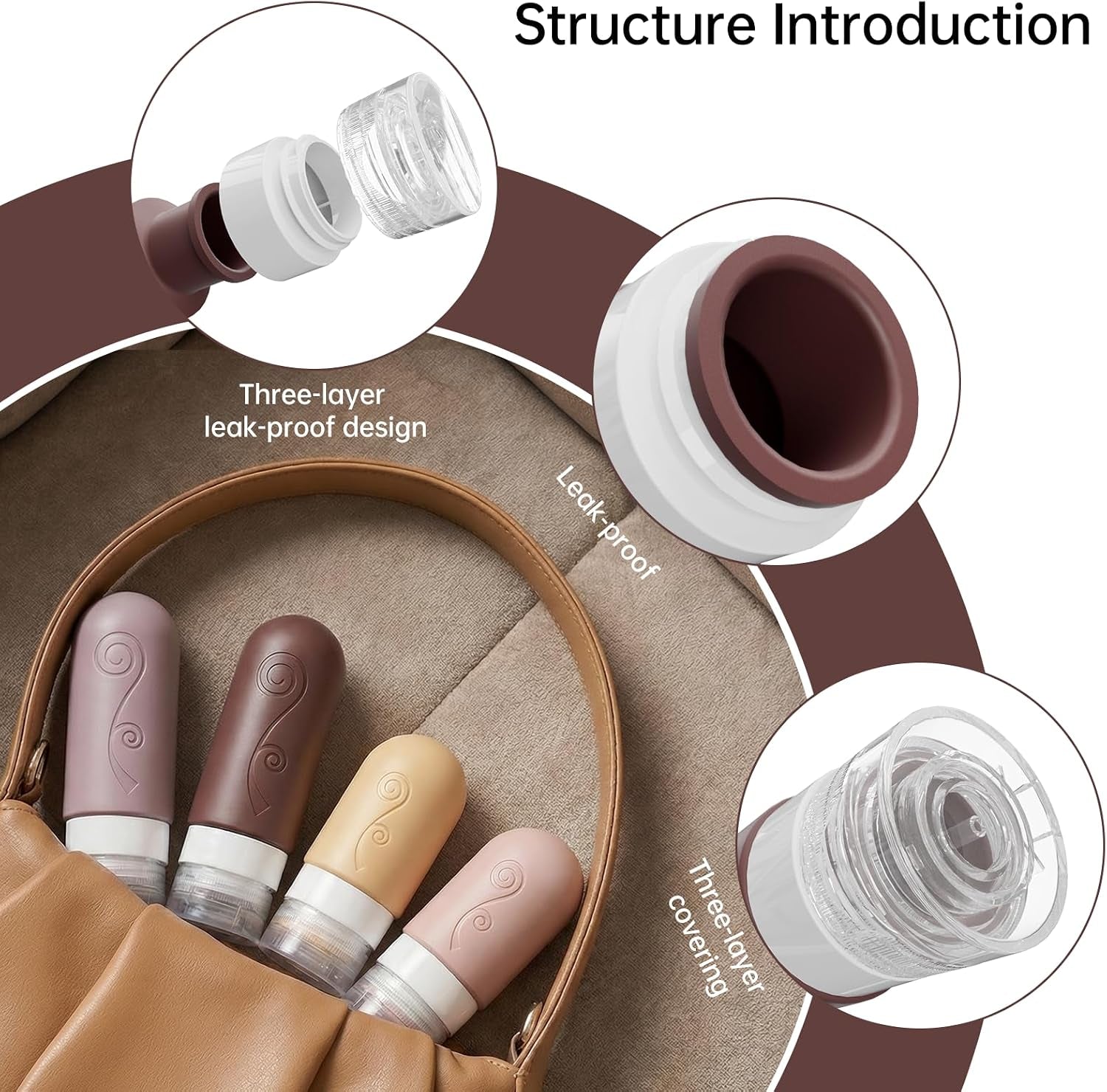 The Pour & Go 16-Piece Travel Bottle Set